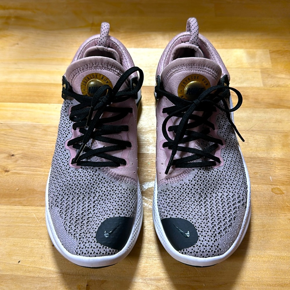 Nike Womens Size 8.5 Joyride Run Flyknit Plum Chalk Running Shoes AQ2731-500